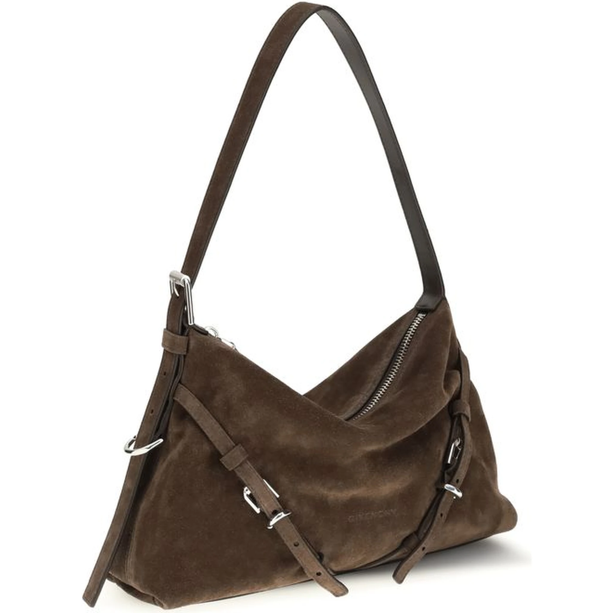 Brown Calf Leather Bos Taurus Handbag