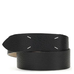 Black Calf Leather Bos Taurus Regular Belt