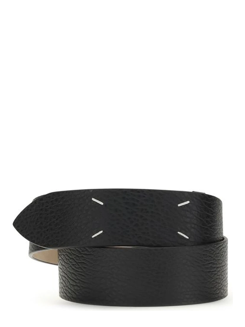Black Calf Leather Bos Taurus Regular Belt
