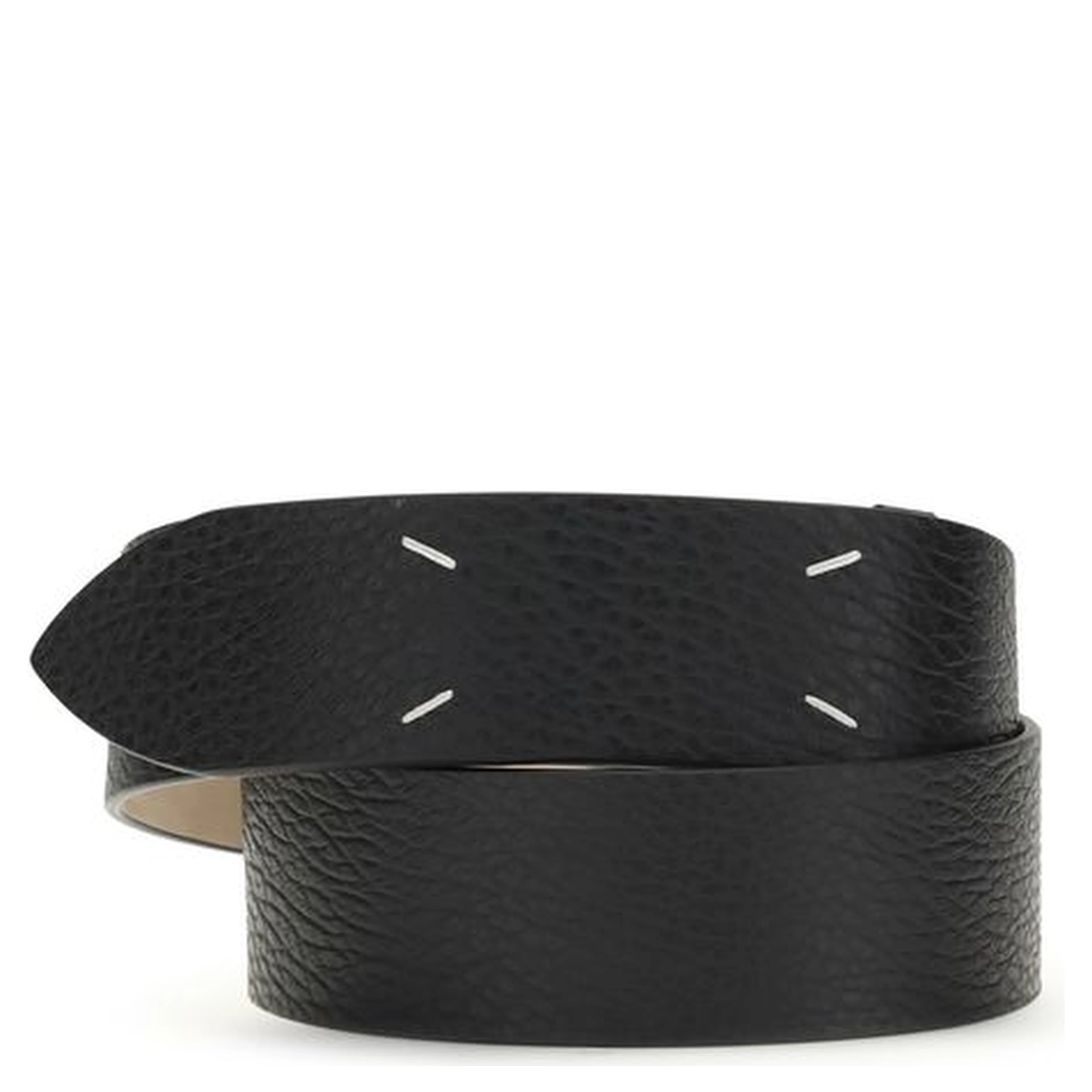 Black Calf Leather Bos Taurus Regular Belt