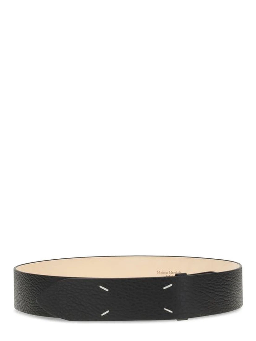 Black Calf Leather Bos Taurus Regular Belt