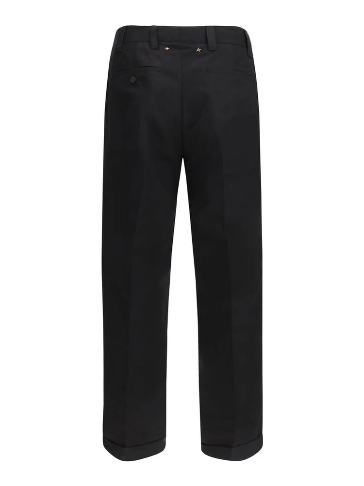 Black Cotton Chino Pants alternative