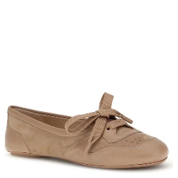 Multicolor Calf Leather Bos Taurus Ballet Flats