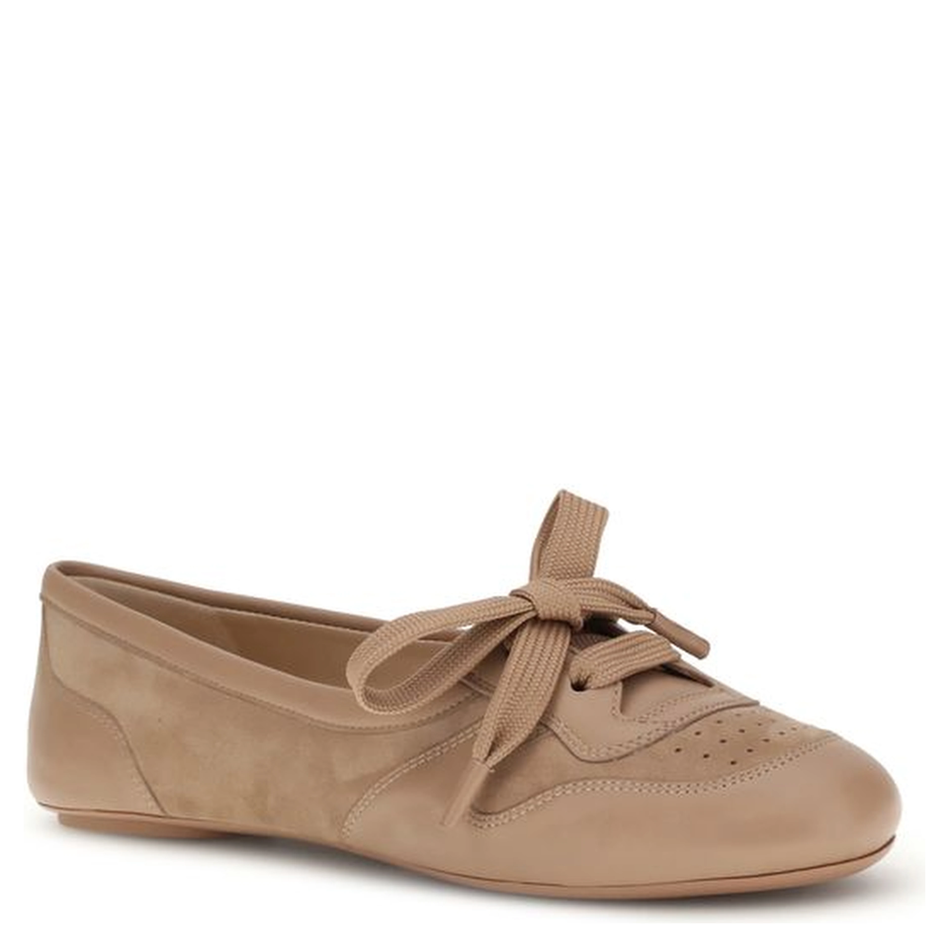 Multicolor Calf Leather Bos Taurus Ballet Flats