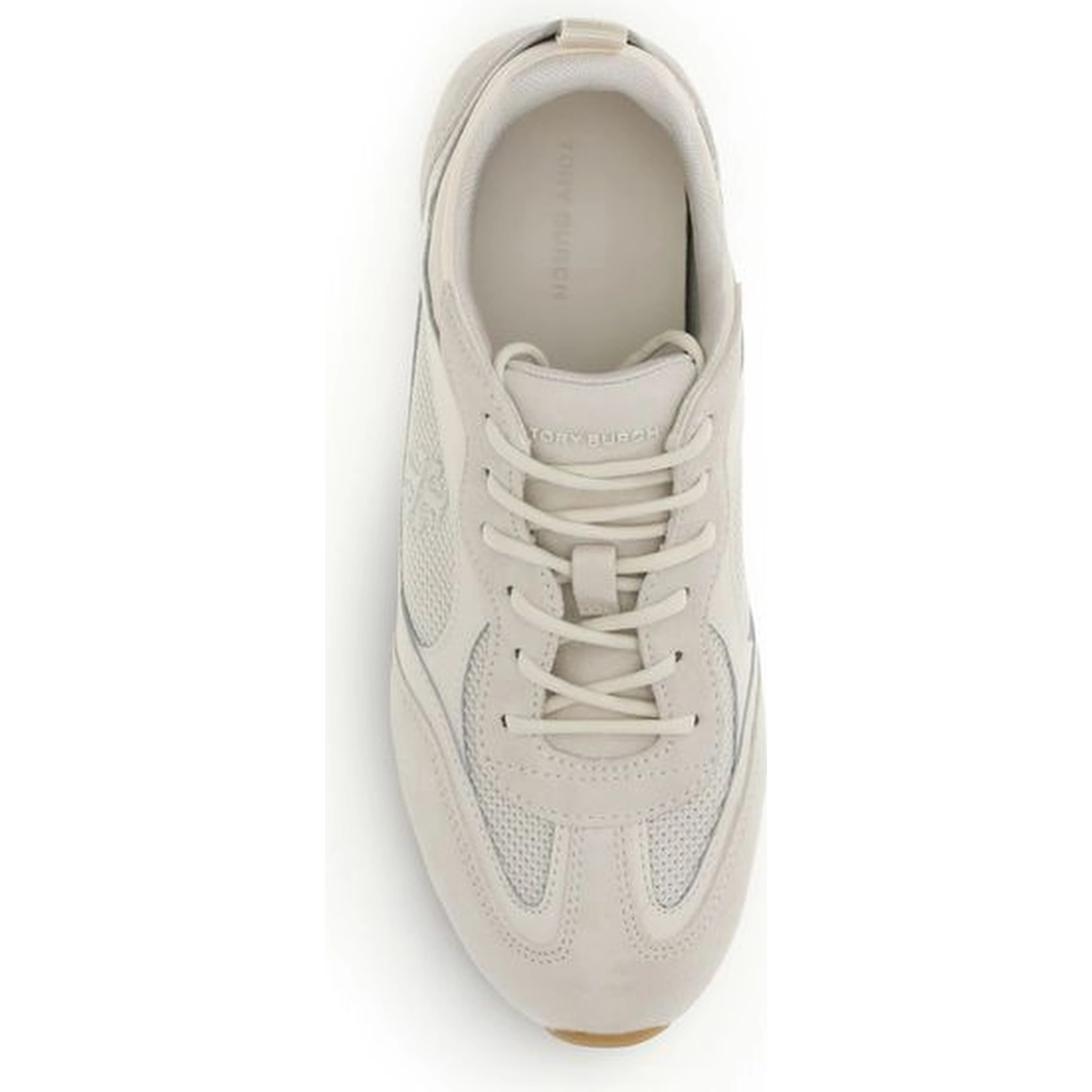 Cream Calf Leather Bos Taurus Low Top Sneakers
