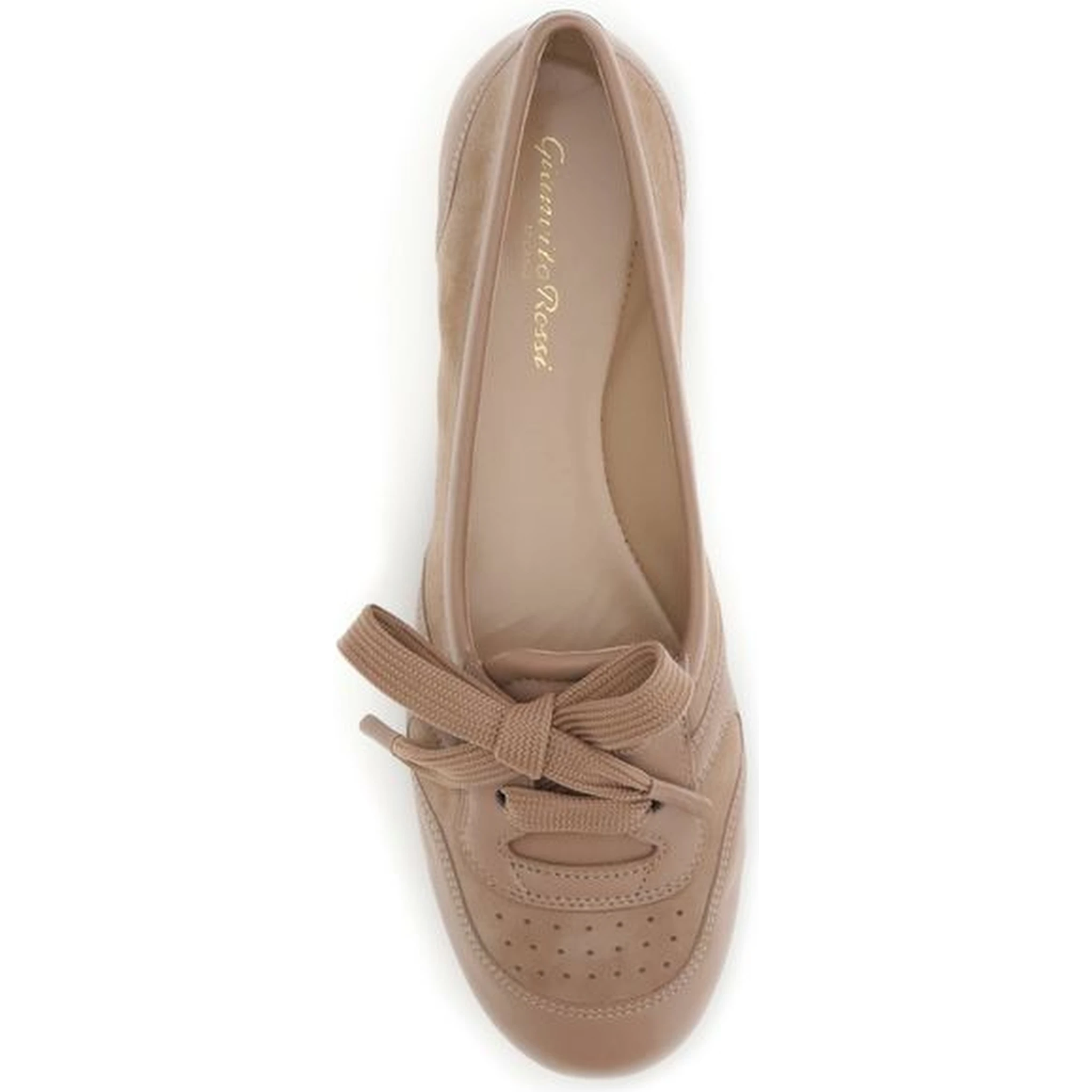 Multicolor Calf Leather Bos Taurus Ballet Flats