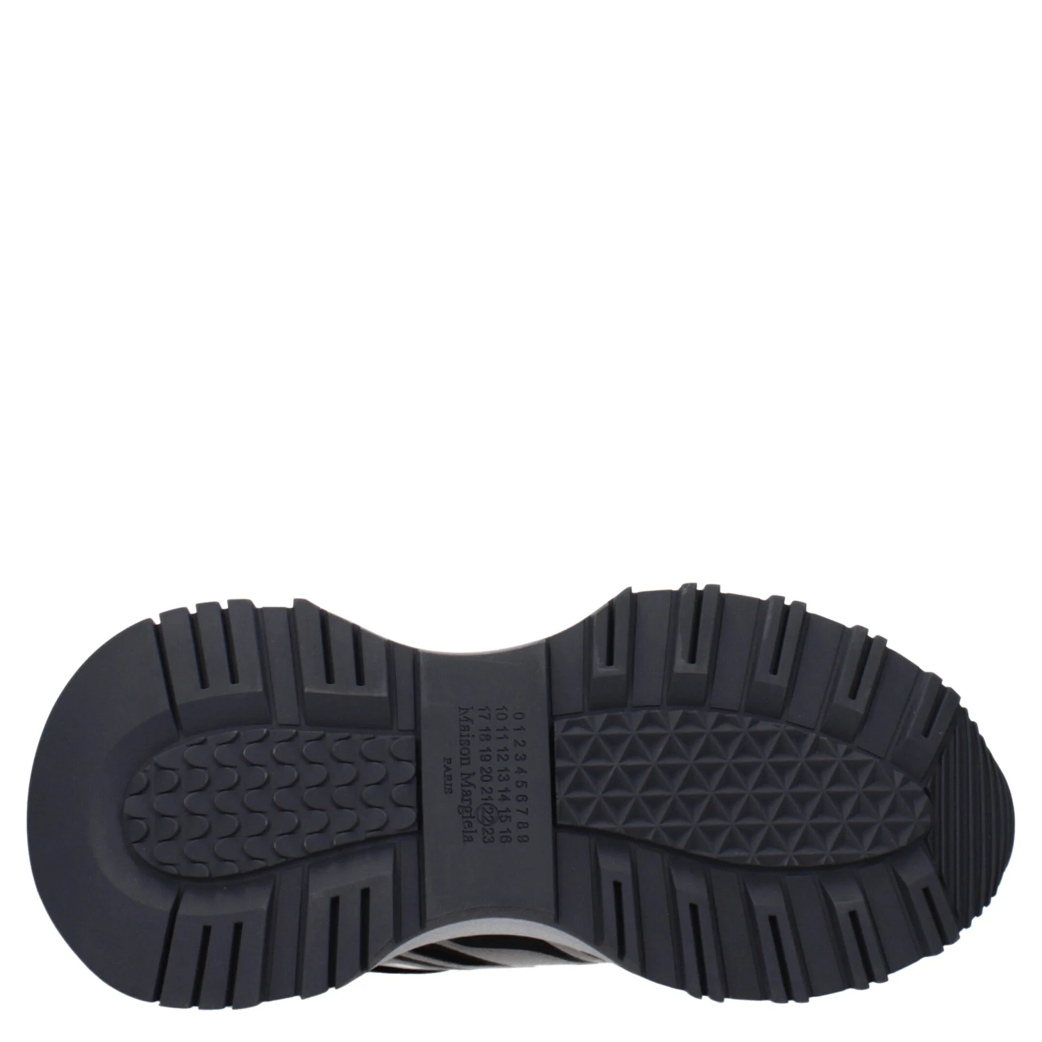 Black Fabric Athletic Sneakers