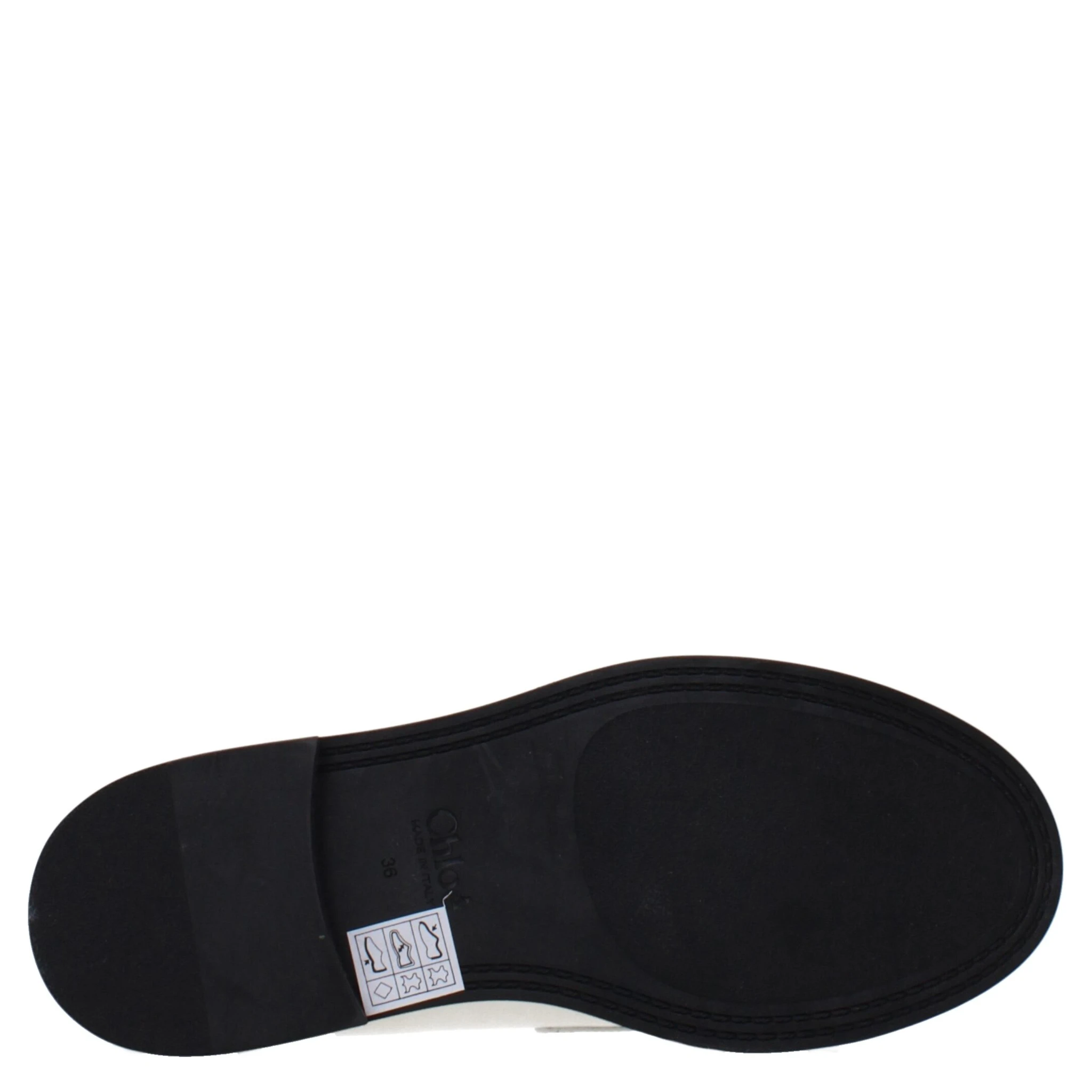 Beige Leather Slip-On Loafers