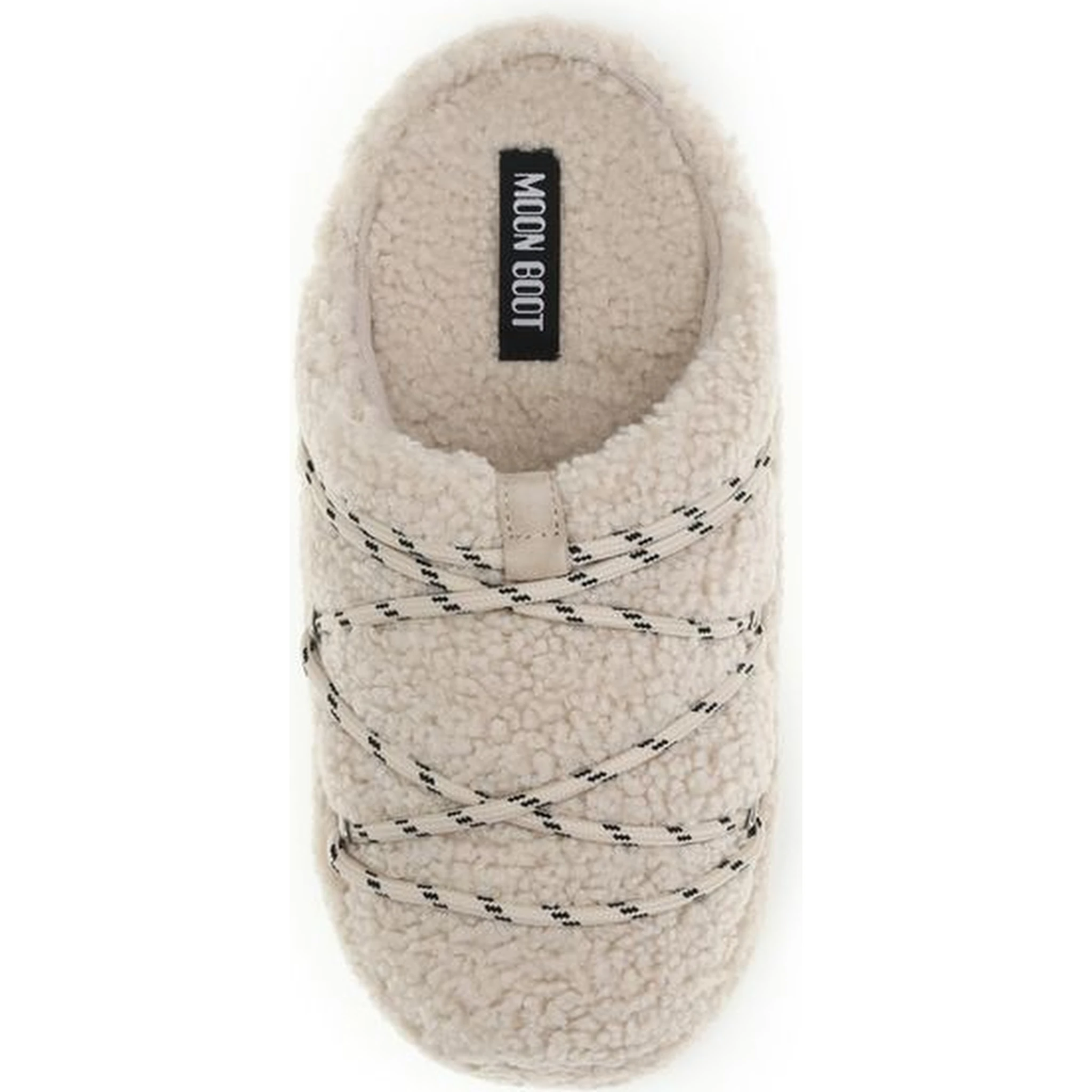 Beige Polyamide Flats