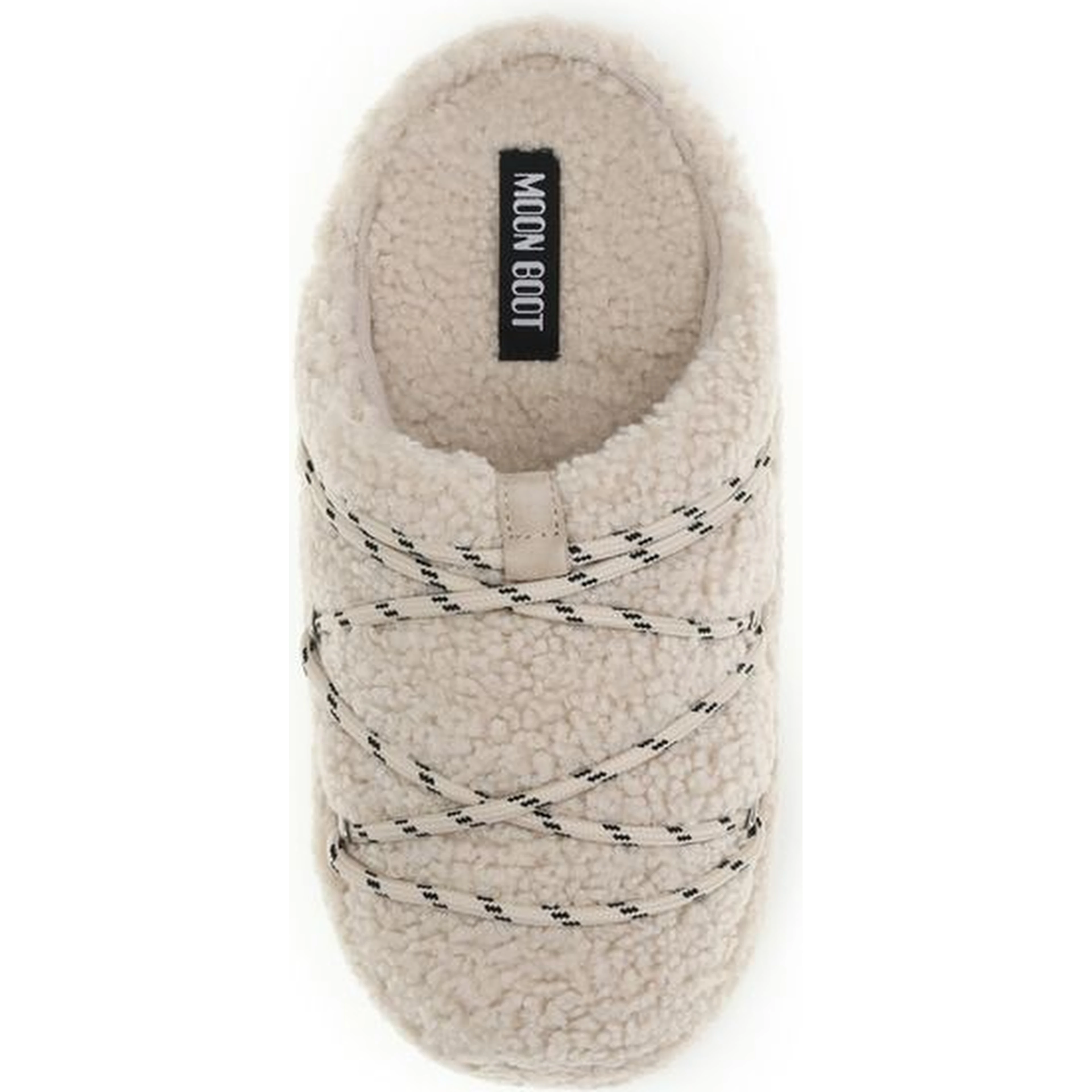 Beige Polyamide Flats