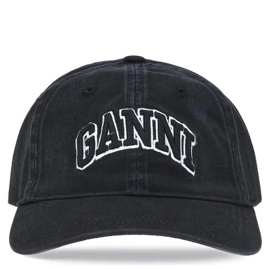 Black Cotton Cap (Baseball Hat)