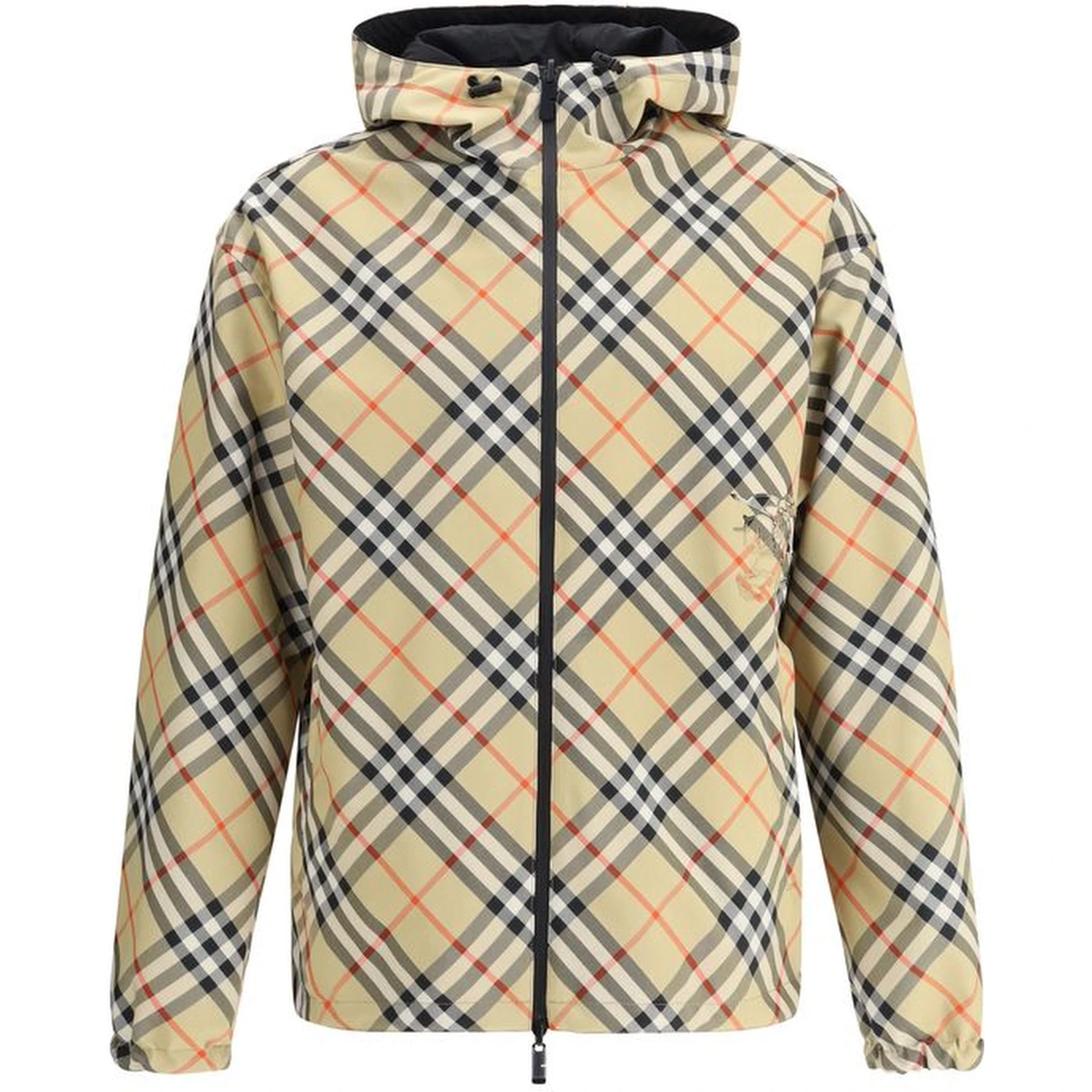 Multicolor Polyester Coat
