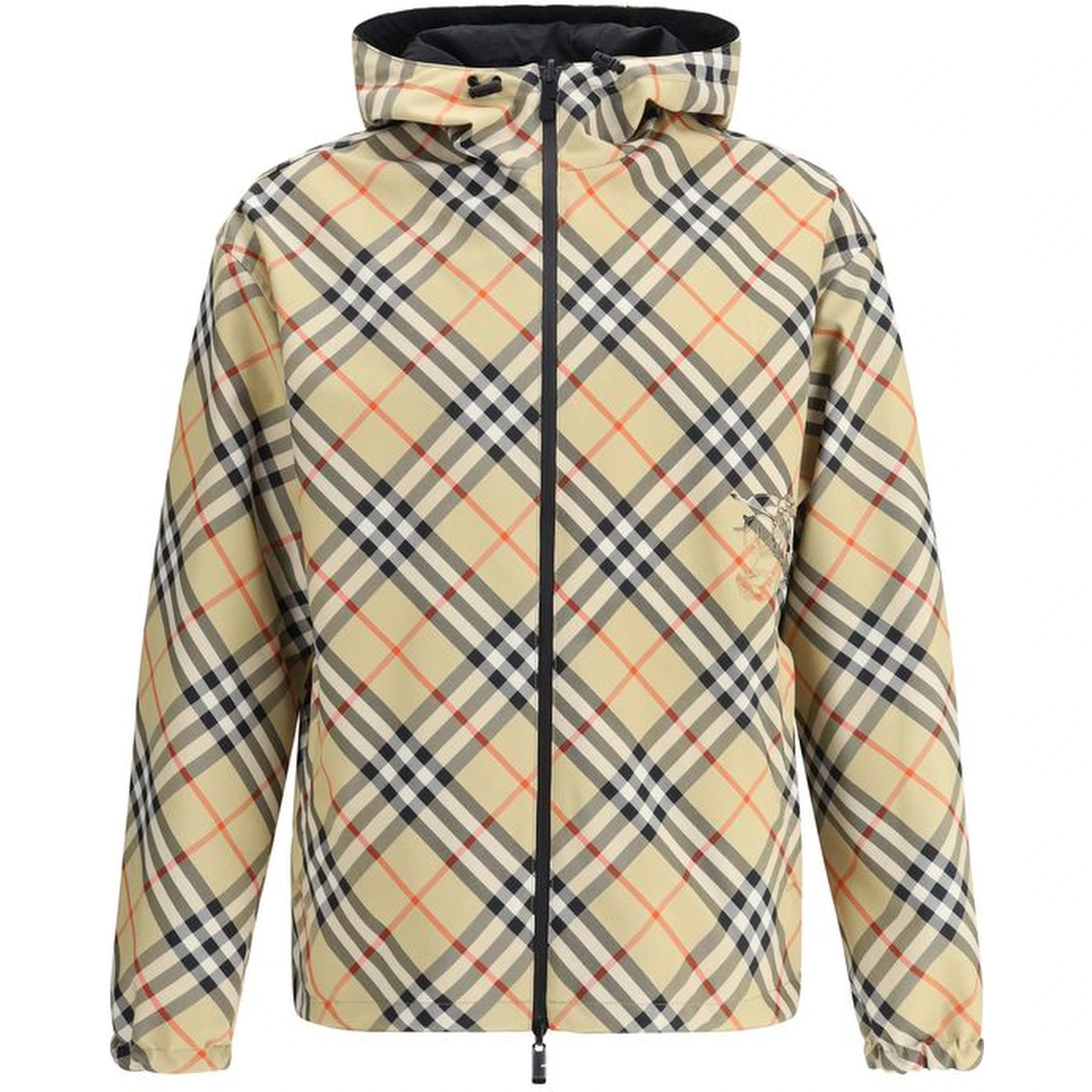 Multicolor Polyester Coat