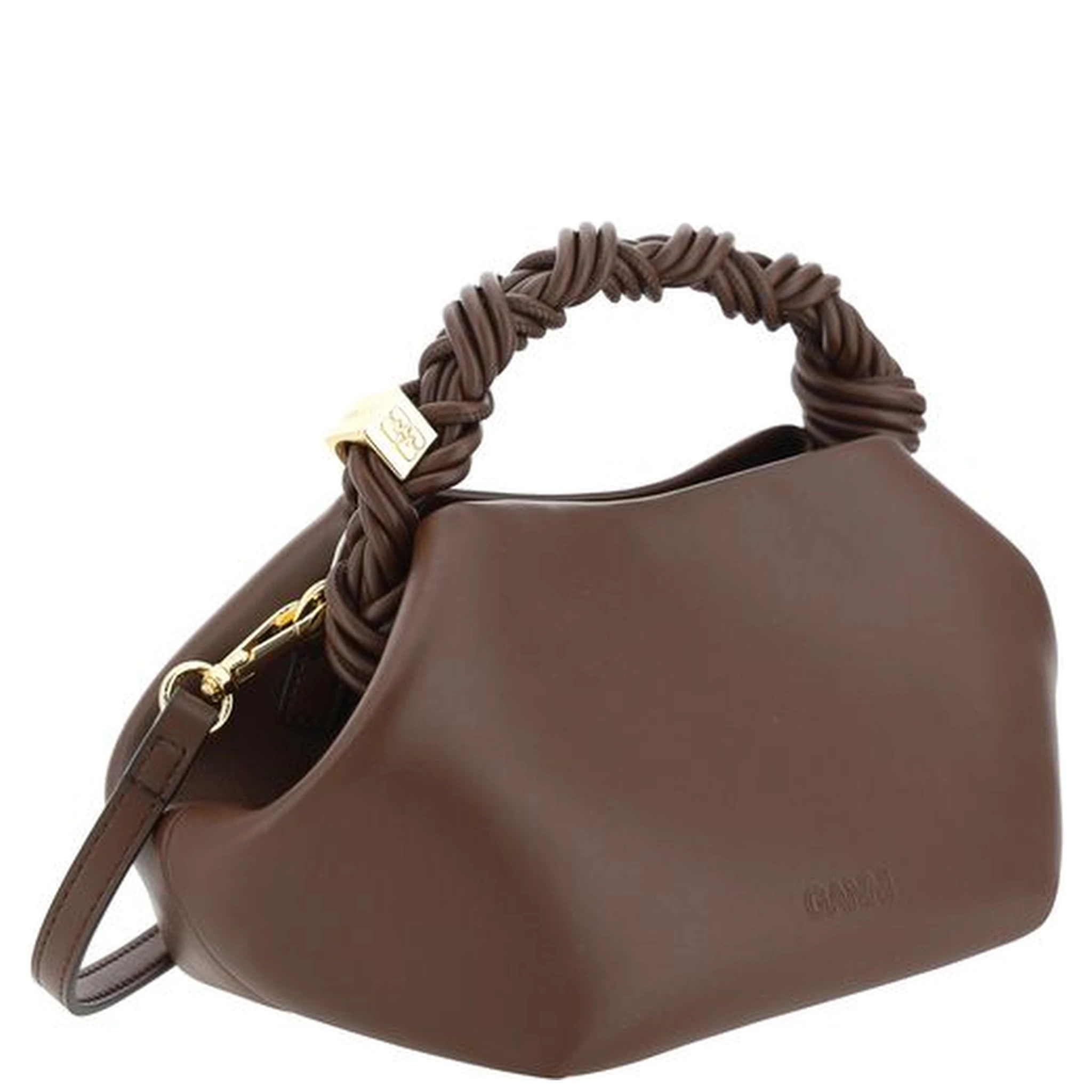 Brown Calf Leather Bos Taurus Handbag