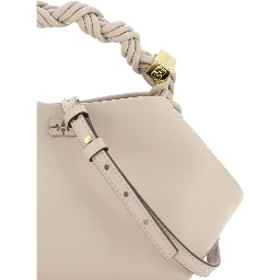 White Calf Leather Bos Taurus Handbag