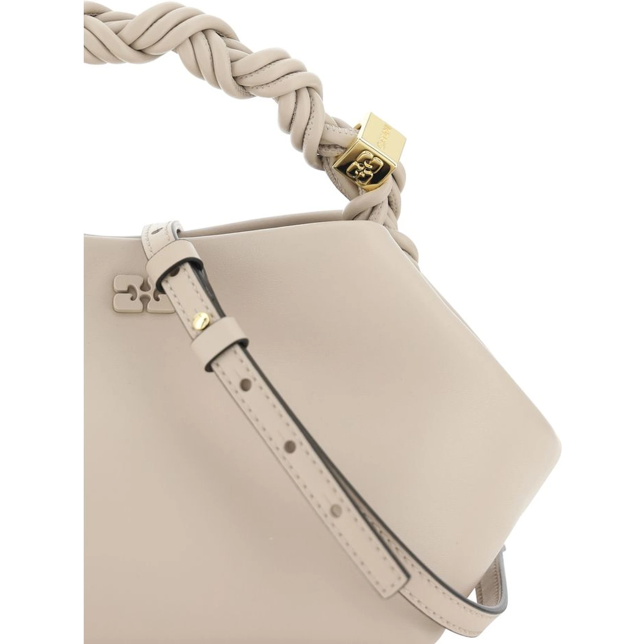 White Calf Leather Bos Taurus Handbag