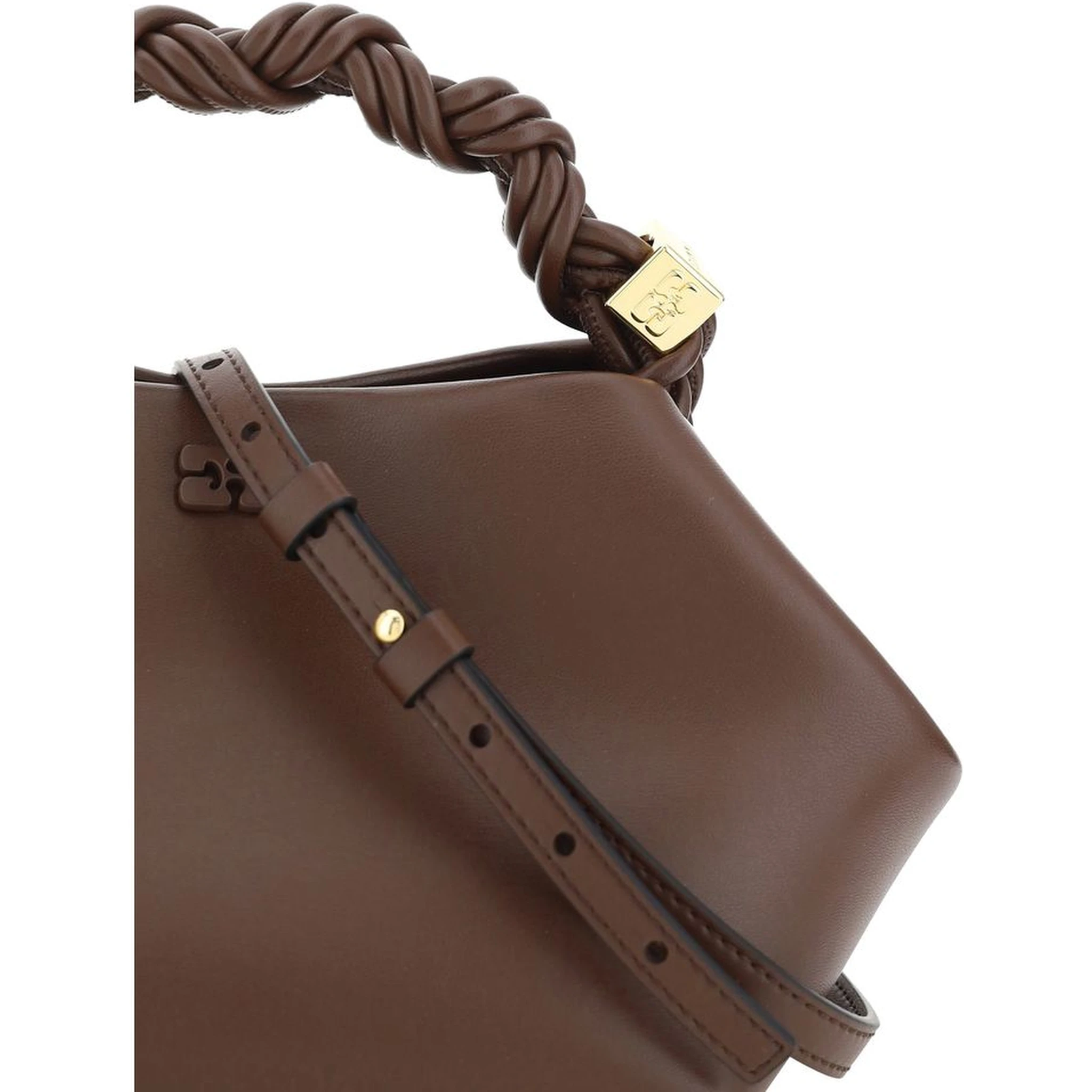 Brown Calf Leather Bos Taurus Handbag