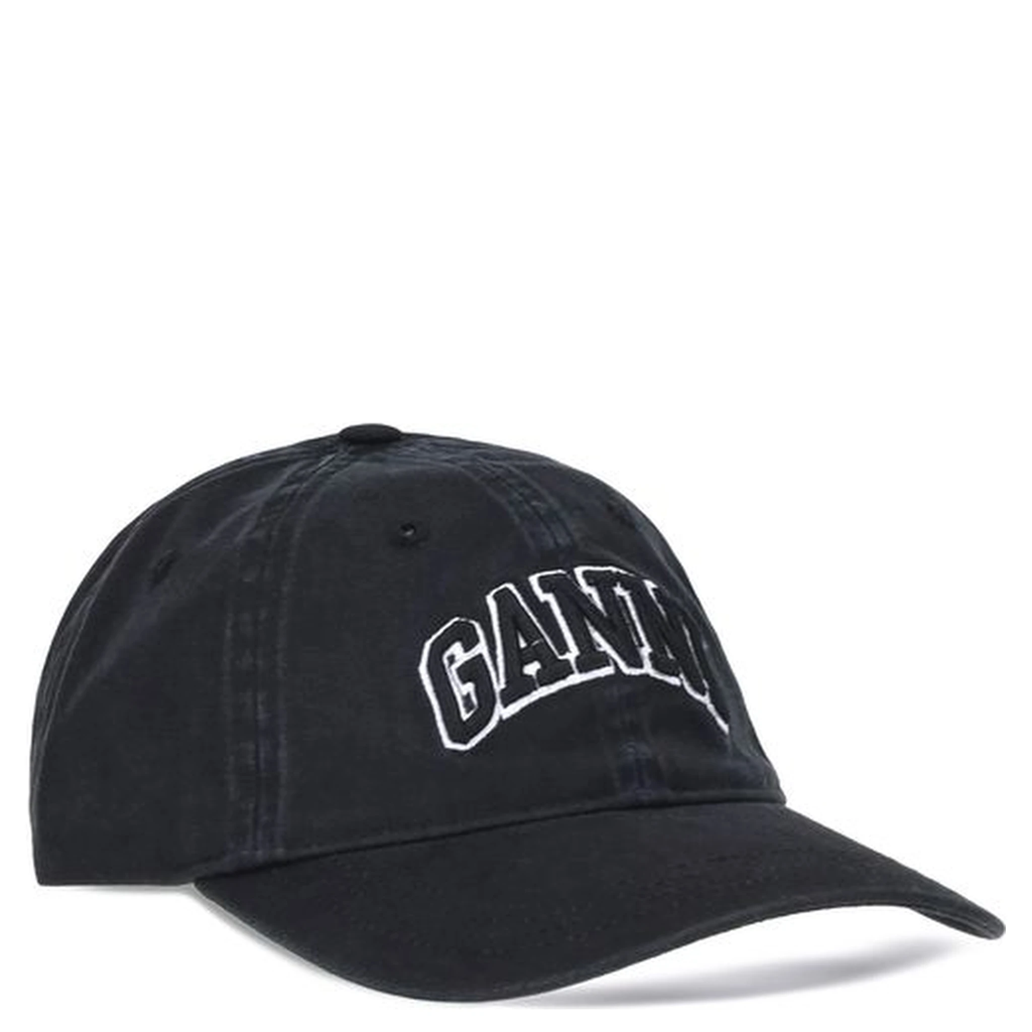 Black Cotton Cap (Baseball Hat)