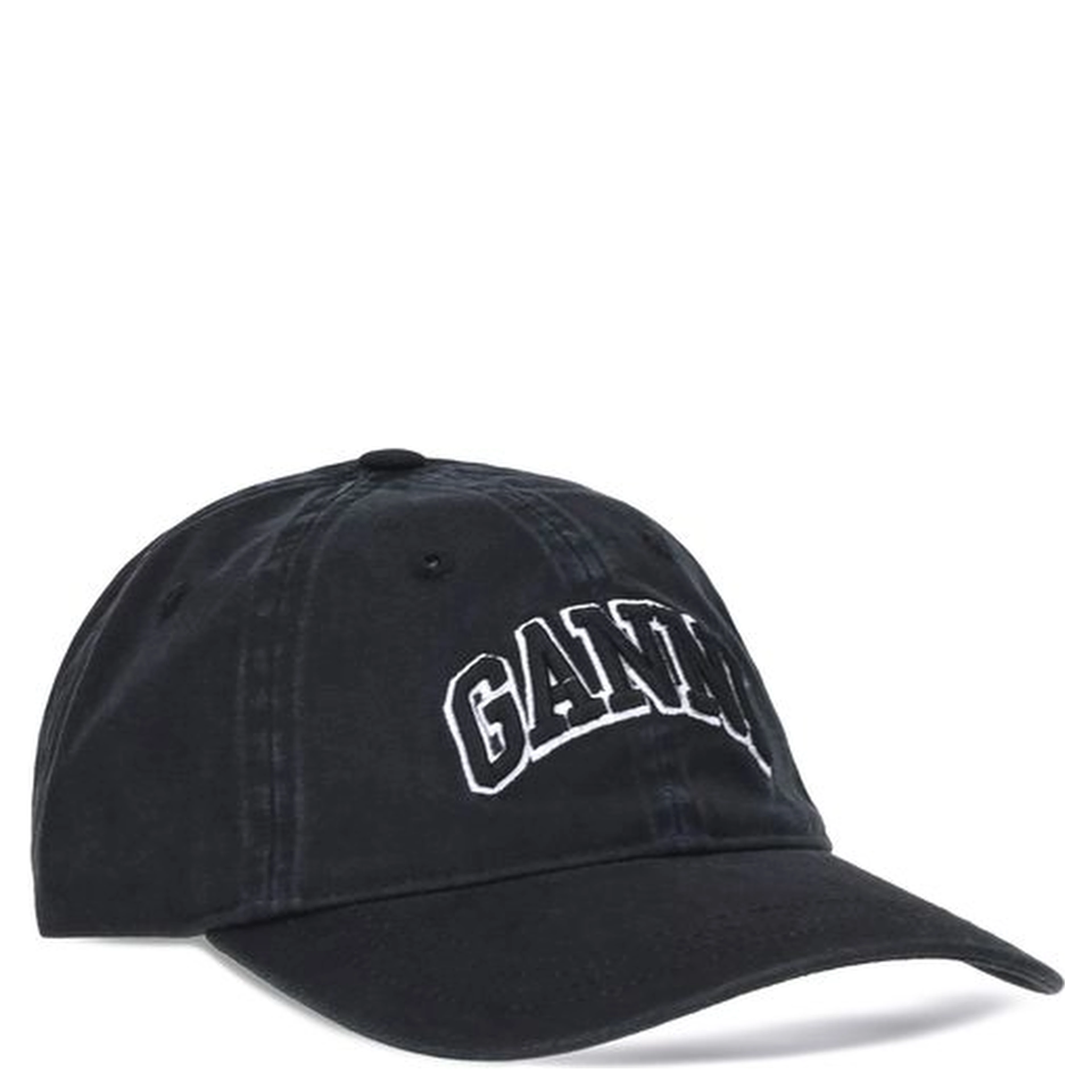 Black Cotton Cap (Baseball Hat)