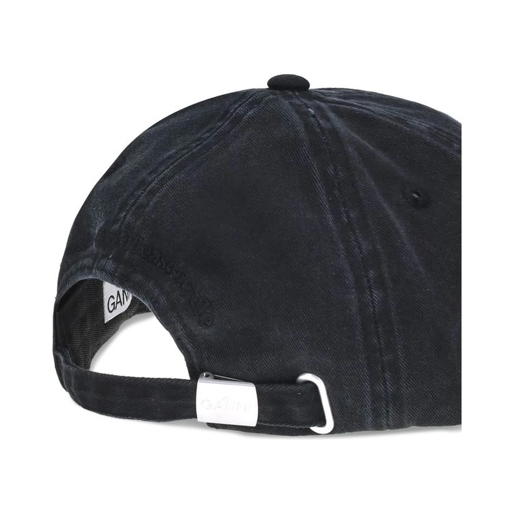 Black Cotton Cap (Baseball Hat)