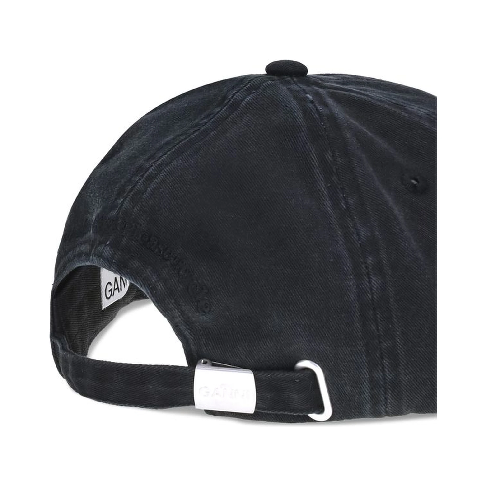 Black Cotton Cap (Baseball Hat)