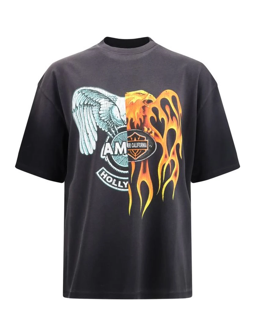 Black Cotton T-Shirt