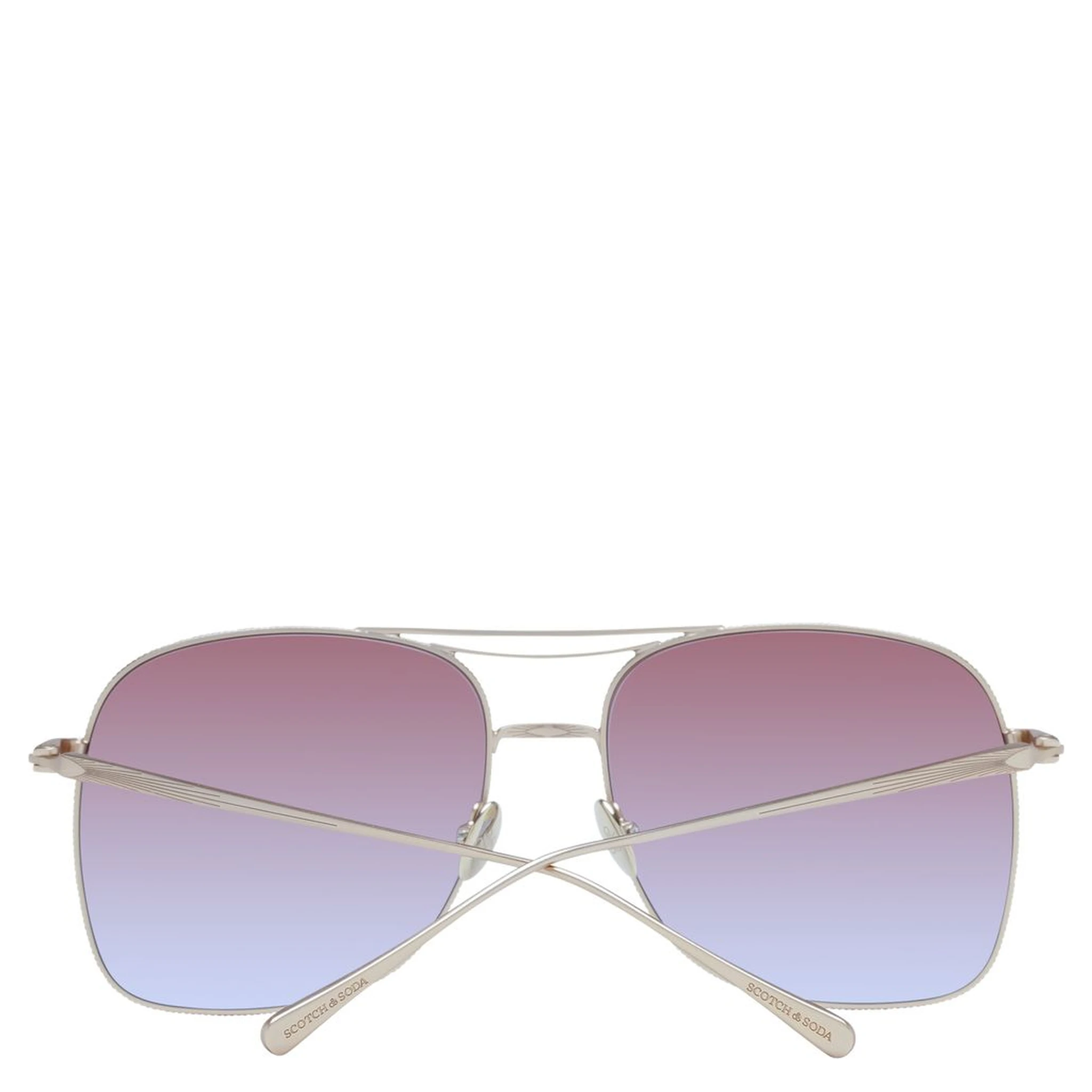 Gold Stainless Steel Sunglasses