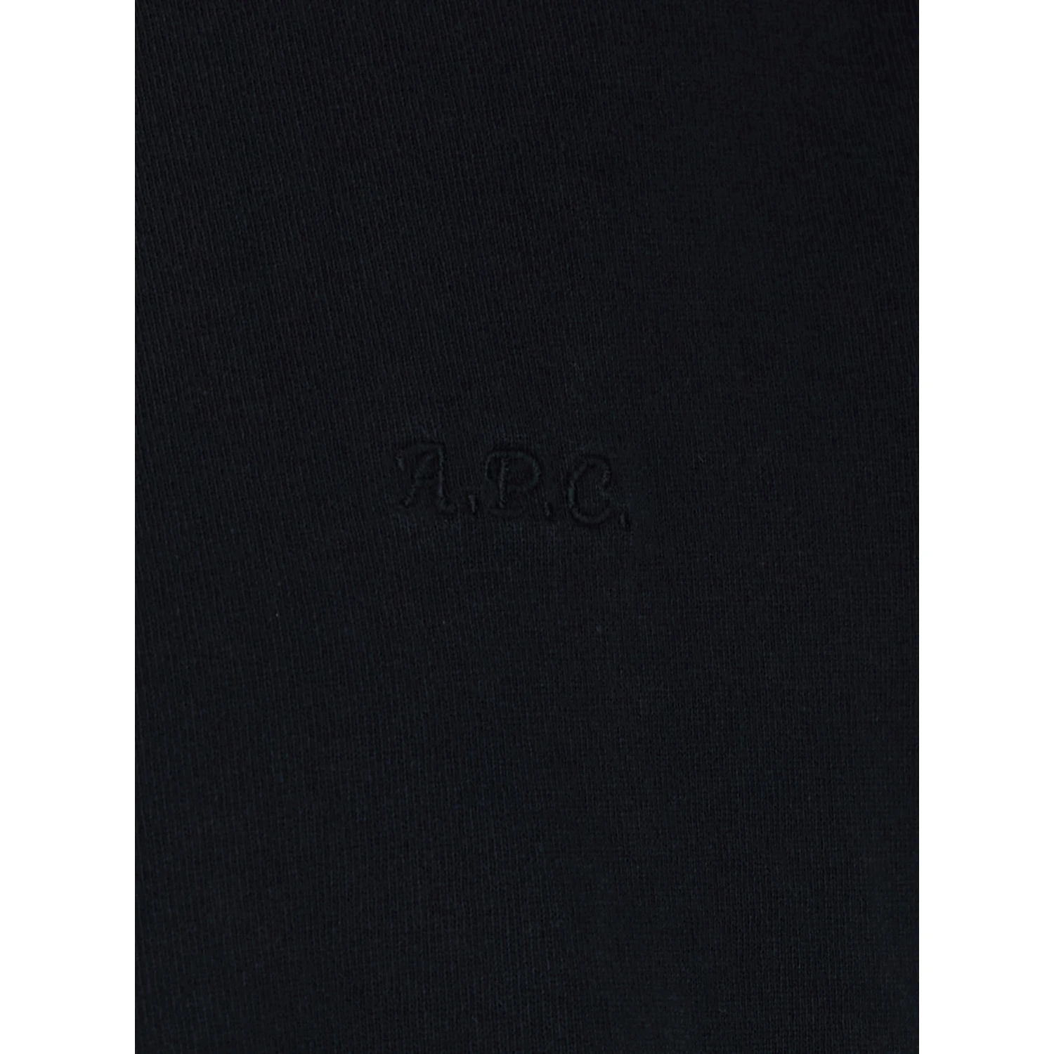 Black Crewneck T-Shirt with Contrasting Details in Cotton Man