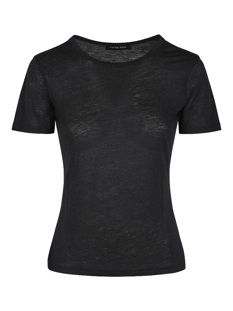 ANINE BING T-shirts and Polos Black