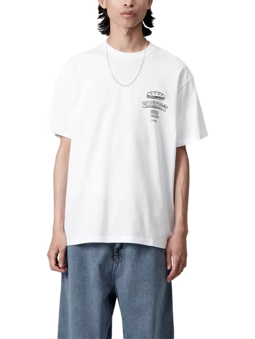 Carhartt WIP T-shirts and Polos White