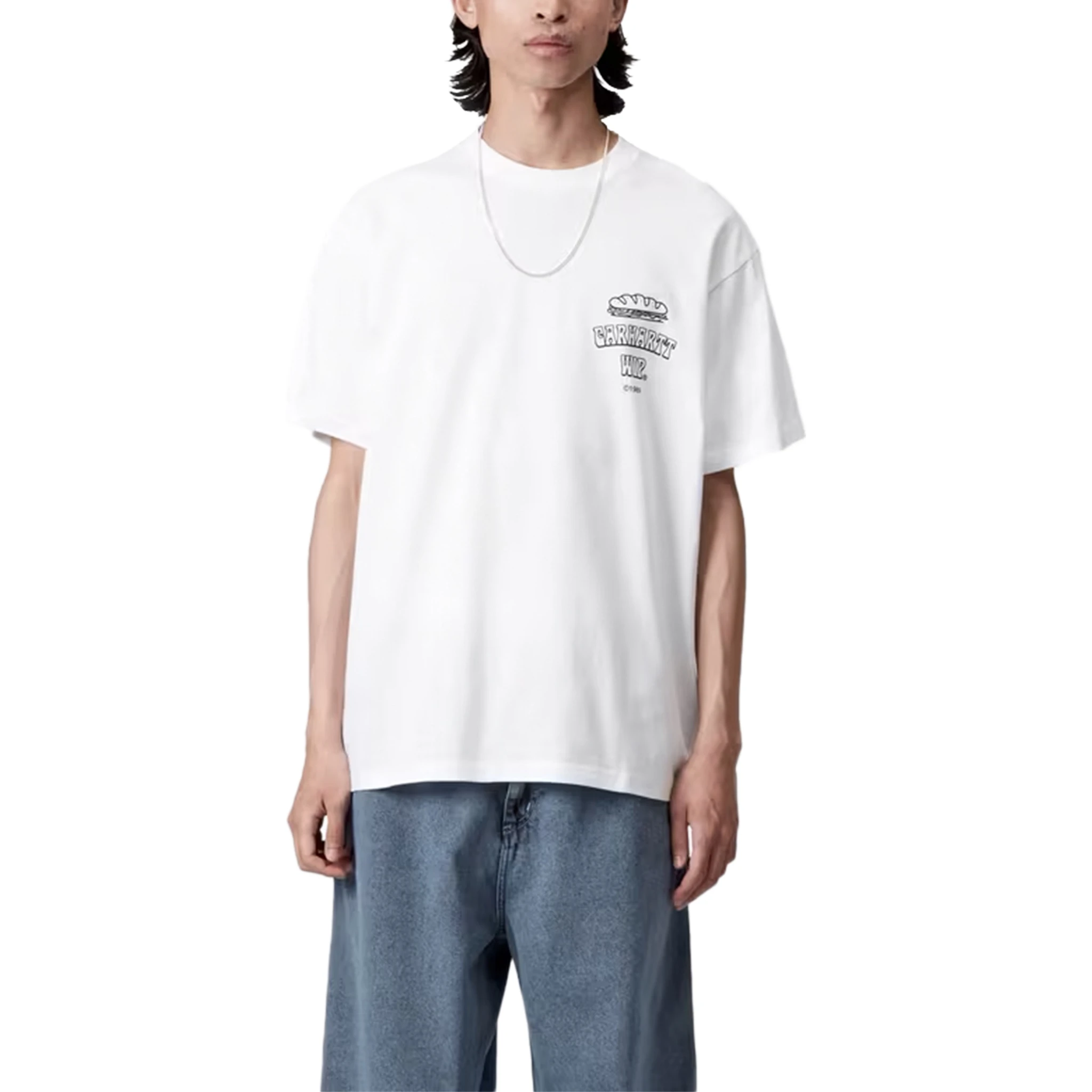 تيشيرتات وبولو كارهاارت WIP بيضاء