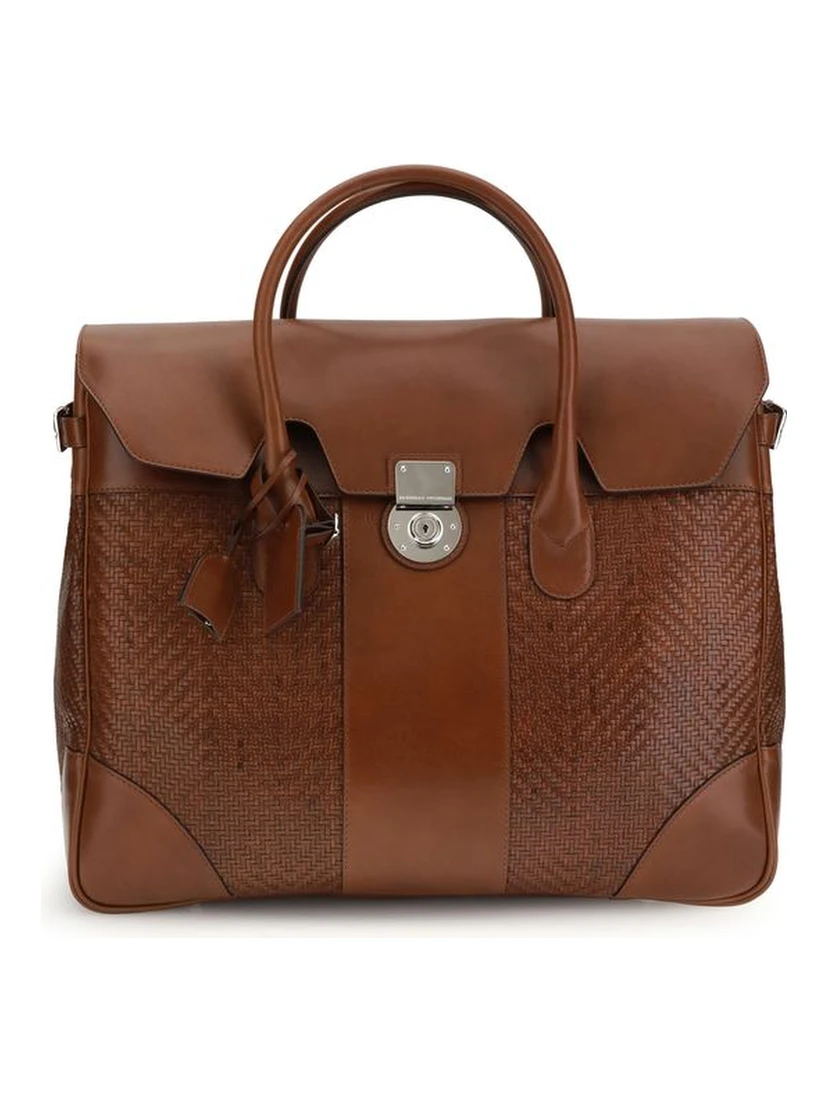 Brown Calf Leather Bos Taurus Shoulder Bag