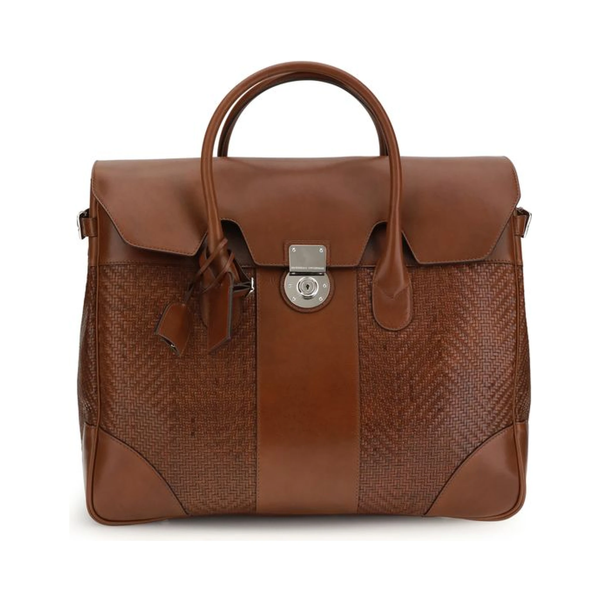 Brown Calf Leather Bos Taurus Shoulder Bag