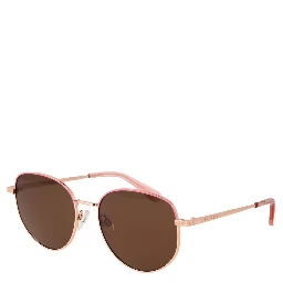 Rose Gold Metal Sunglasses