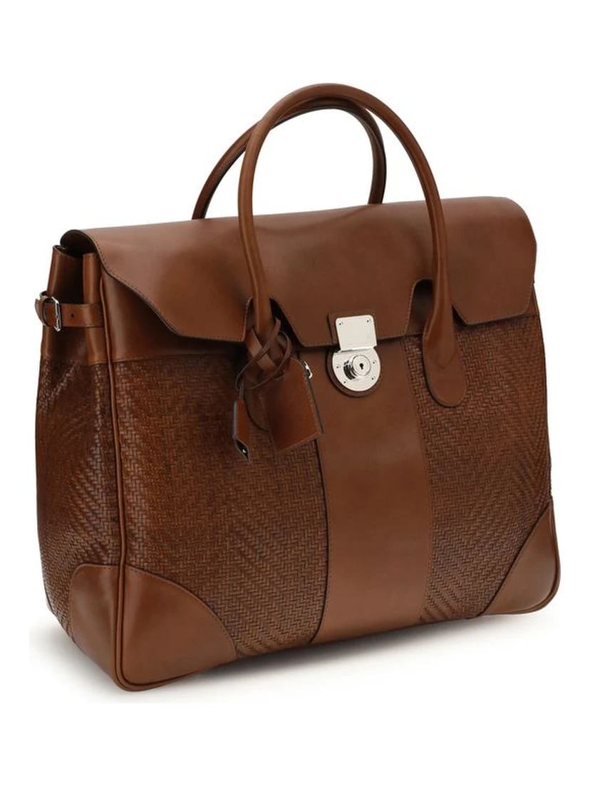 Brown Calf Leather Bos Taurus Shoulder Bag