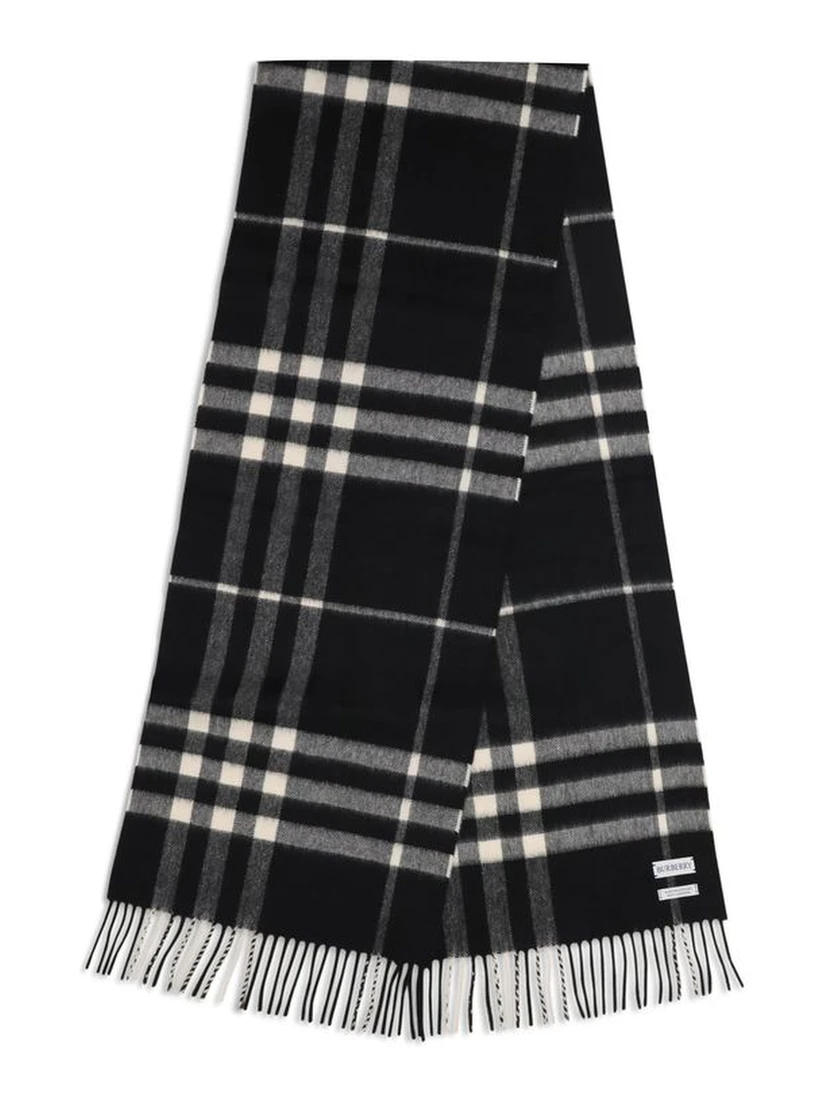 Black Cashmere Scarf