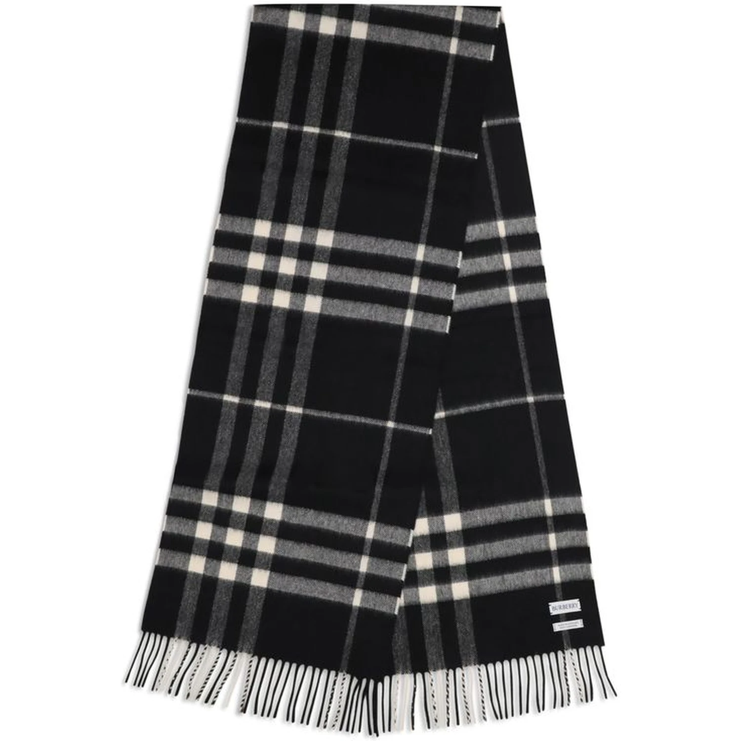 Black Cashmere Scarf