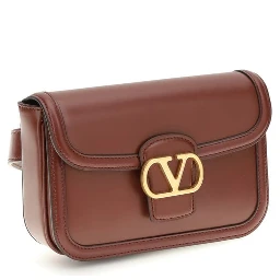 Bordeaux Calf Leather Bos Taurus Shoulder Bag