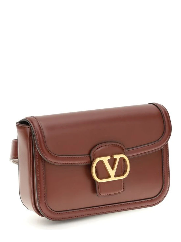 Bordeaux Calf Leather Bos Taurus Shoulder Bag alternative