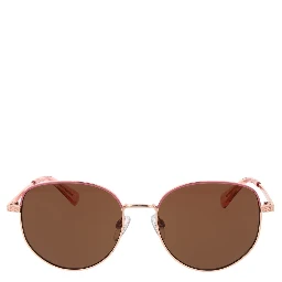 Rose Gold Metal Sunglasses