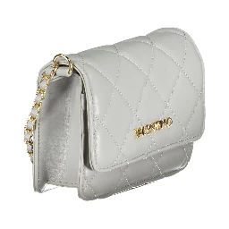 Grigio Polyurethane Women Handbag