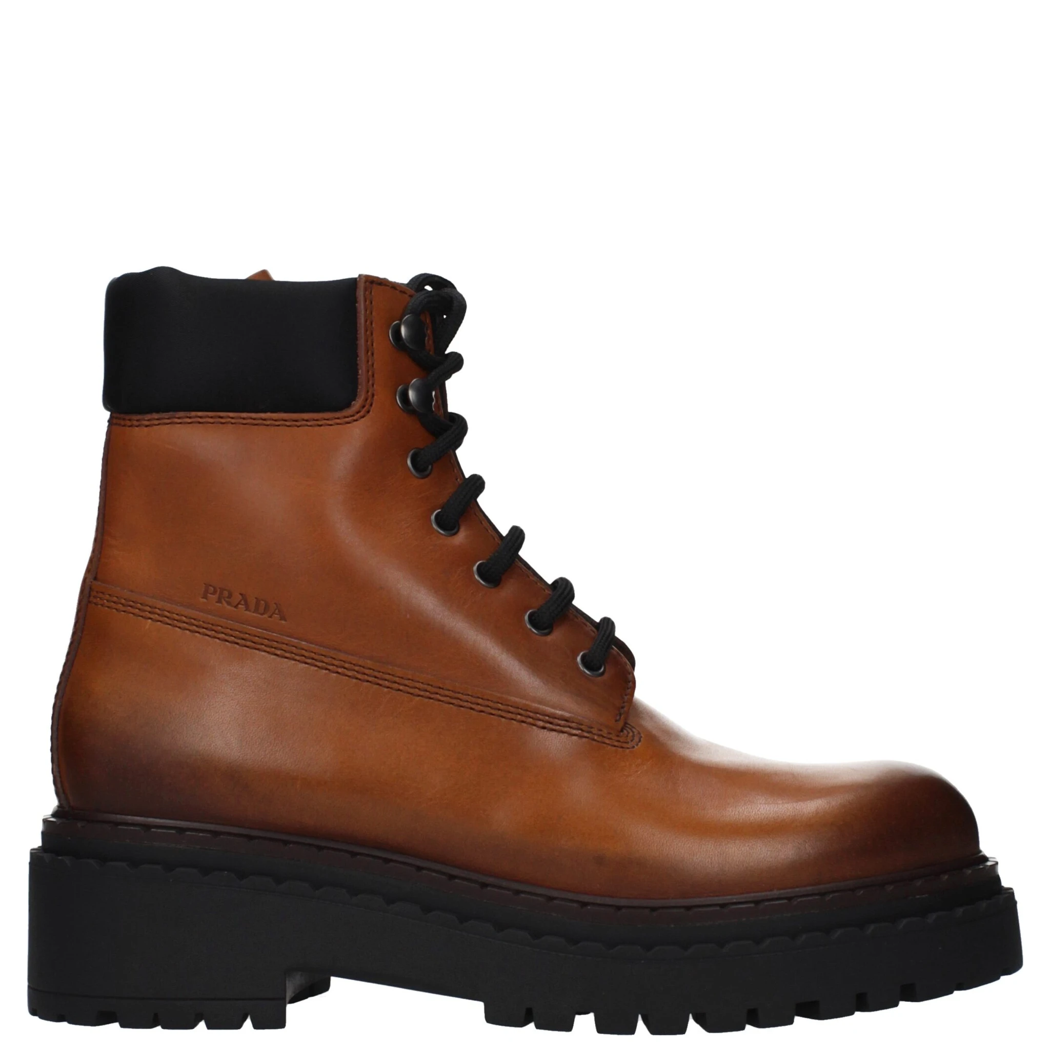Brown Leather Ankle Boots