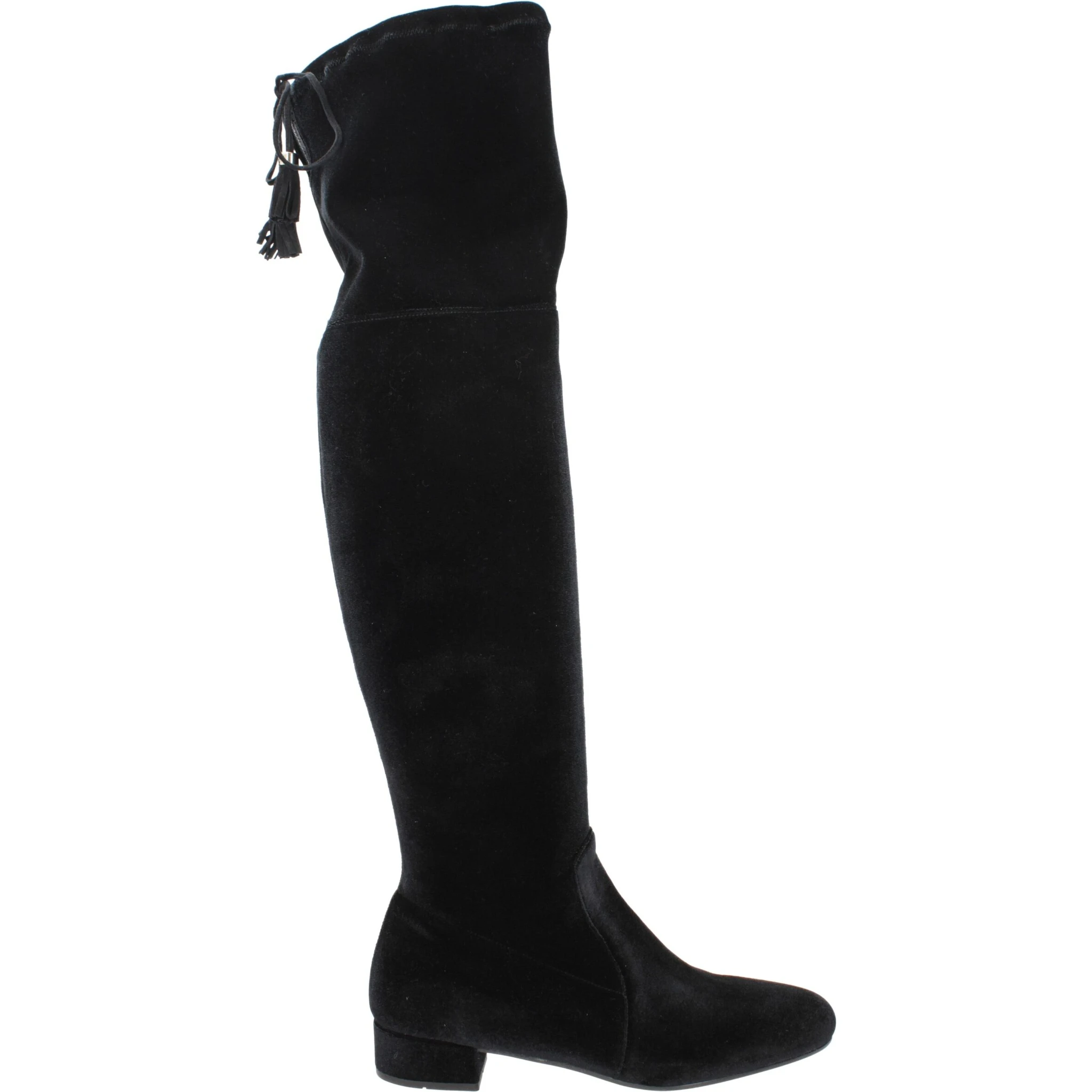 Black Velvet Over The Knee