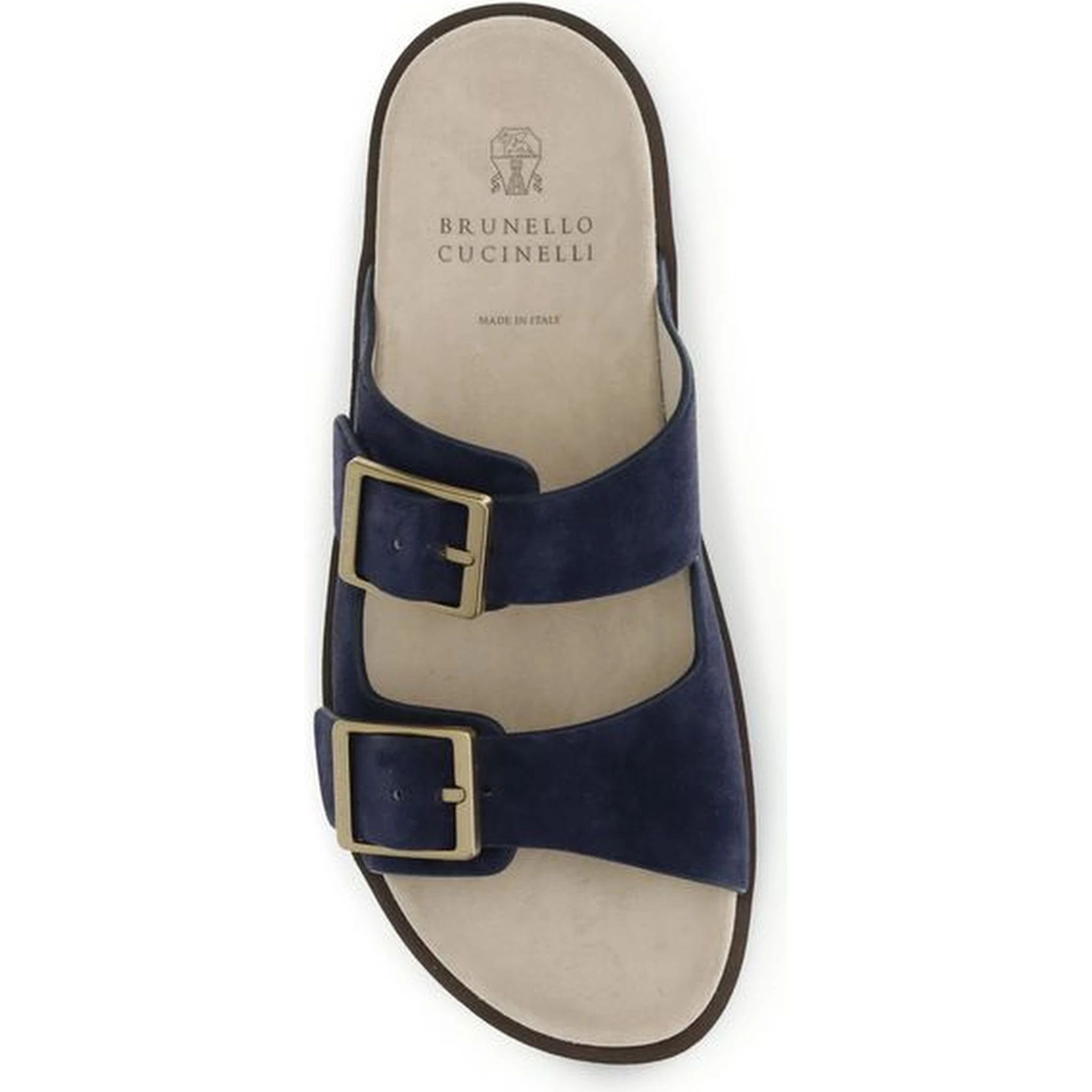 Black Calf Leather Bos Taurus Sandals