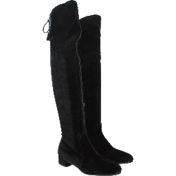 Black Velvet Over The Knee