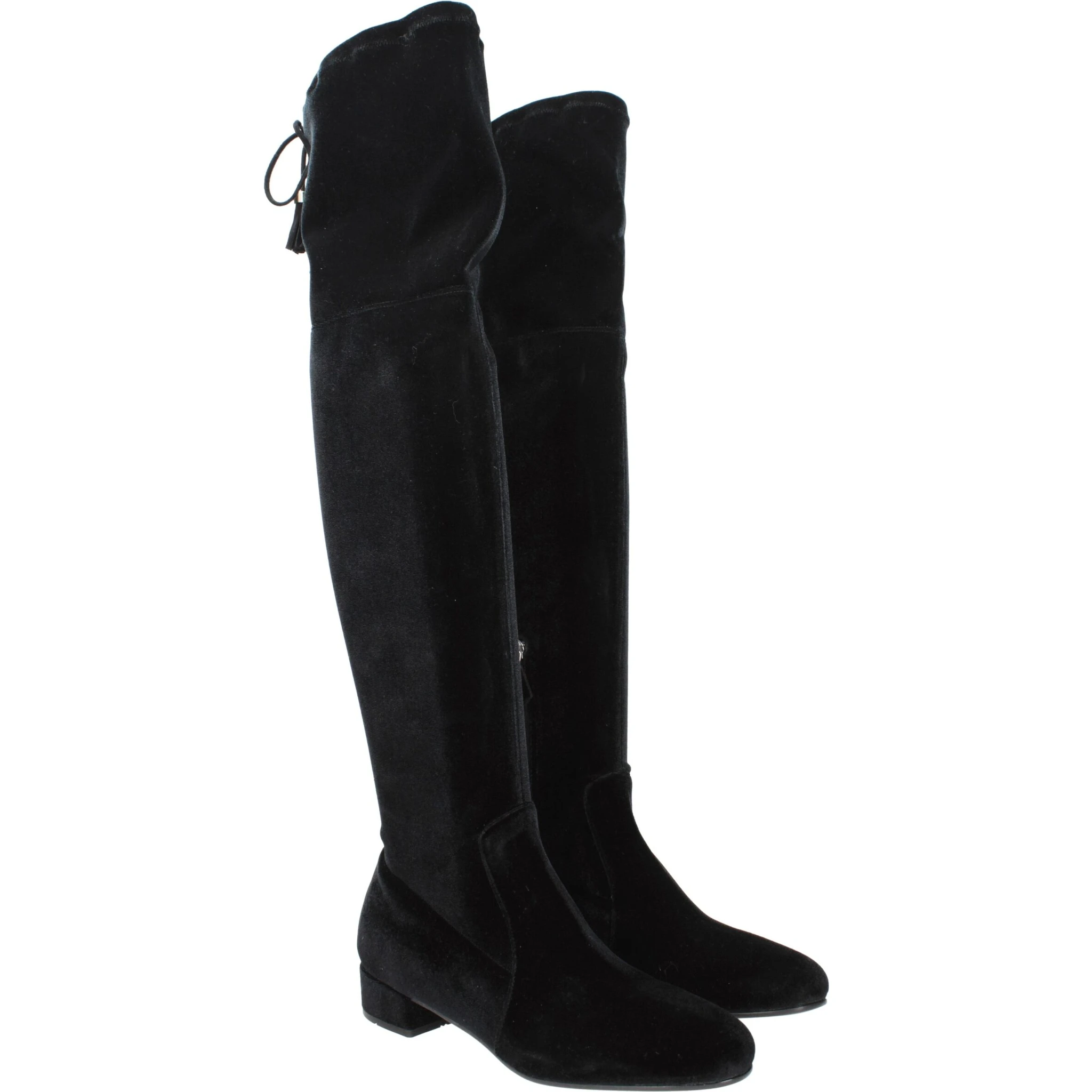 Black Velvet Over The Knee