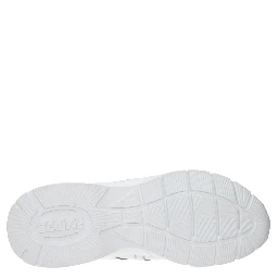 White Leather Athletic Sneakers