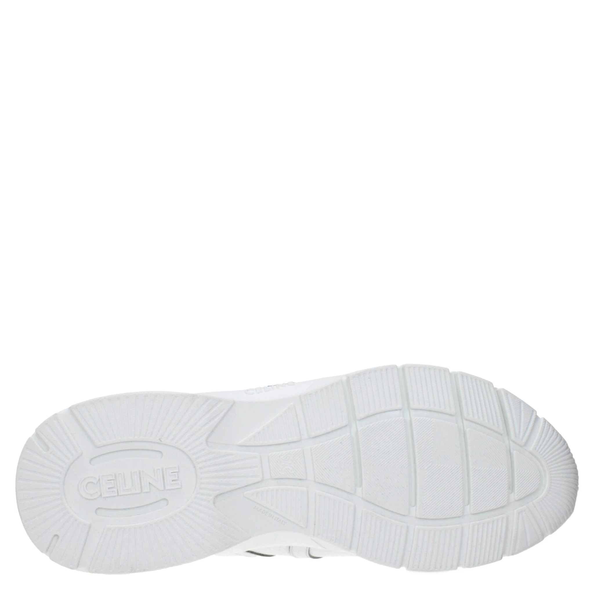 White Leather Athletic Sneakers