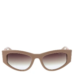 Beige Acetate Sunglasses