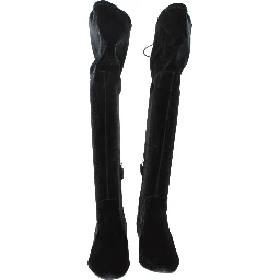 Black Velvet Over The Knee